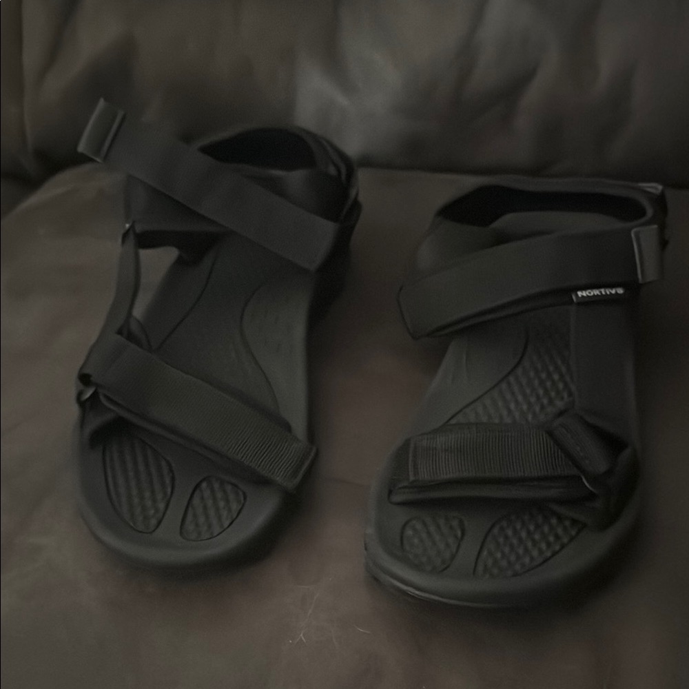 Black Men's Sandals